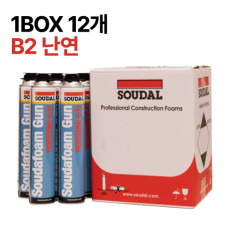 [직영홍선생] 수달코리아 우레탄폼 수다폼 건 프로페셔널 65 B2 난연 1BOX 12개