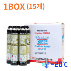 [직영홍선생] 수달코리아 우레탄폼 에코 윈터폼 1BOX 15개(동절기 폼)