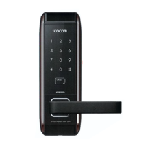 도어록 L-15 무타공 주키 코콤 (번호+카드형)