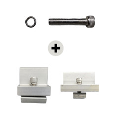 엔드클램프+엔드클램프용 SUS 렌치볼트 (스프링와셔 포함)